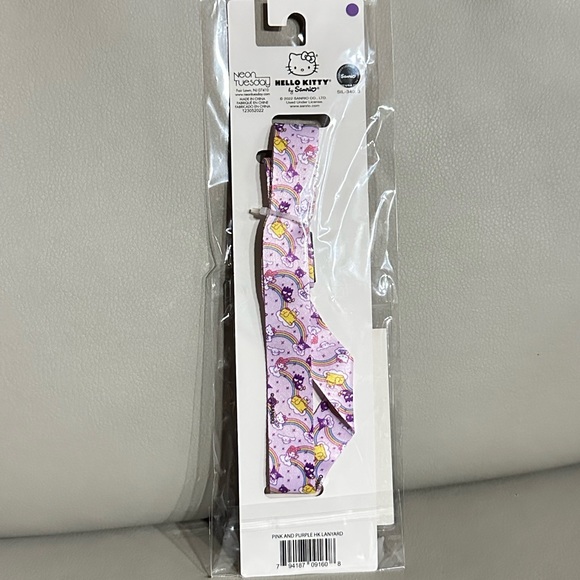 Sanrio Hello Kitty Pink Lanyard Keychain - Picture 3 of 4